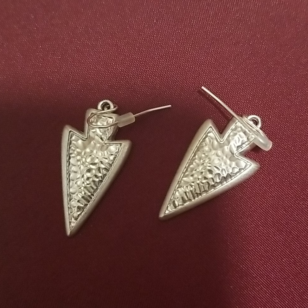 Arrowhead earrings